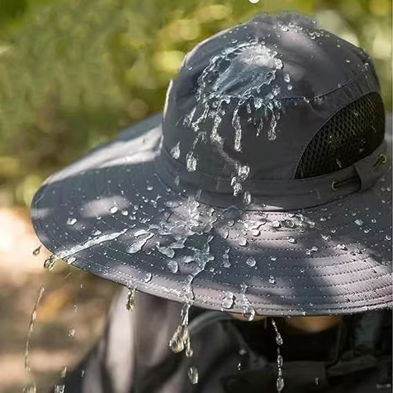 🔥Last Day 49% OFF - Wide Brim Solar Fan Outdoor Fishing Hat-Solar & USB Charging