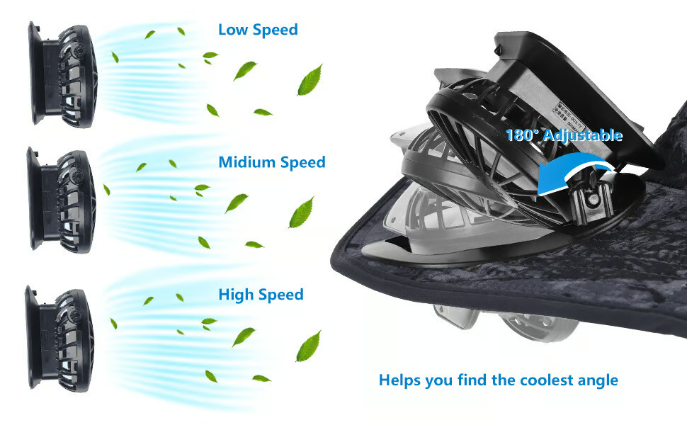 🔥Last Day 49% OFF - Wide Brim Solar Fan Outdoor Fishing Hat-Solar & USB Charging